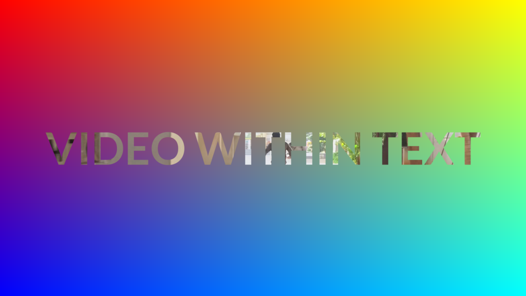 Video-within-text
